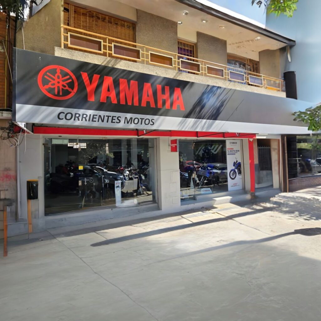 Fachada de Yamaha Corrientes Motos Córdoba, en Rivera Indarte 537