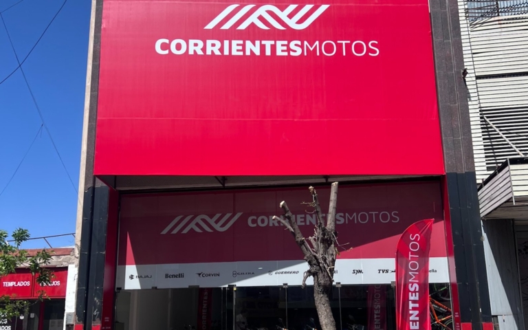Fachada de Corrientes Motos Córdoba Casa Central